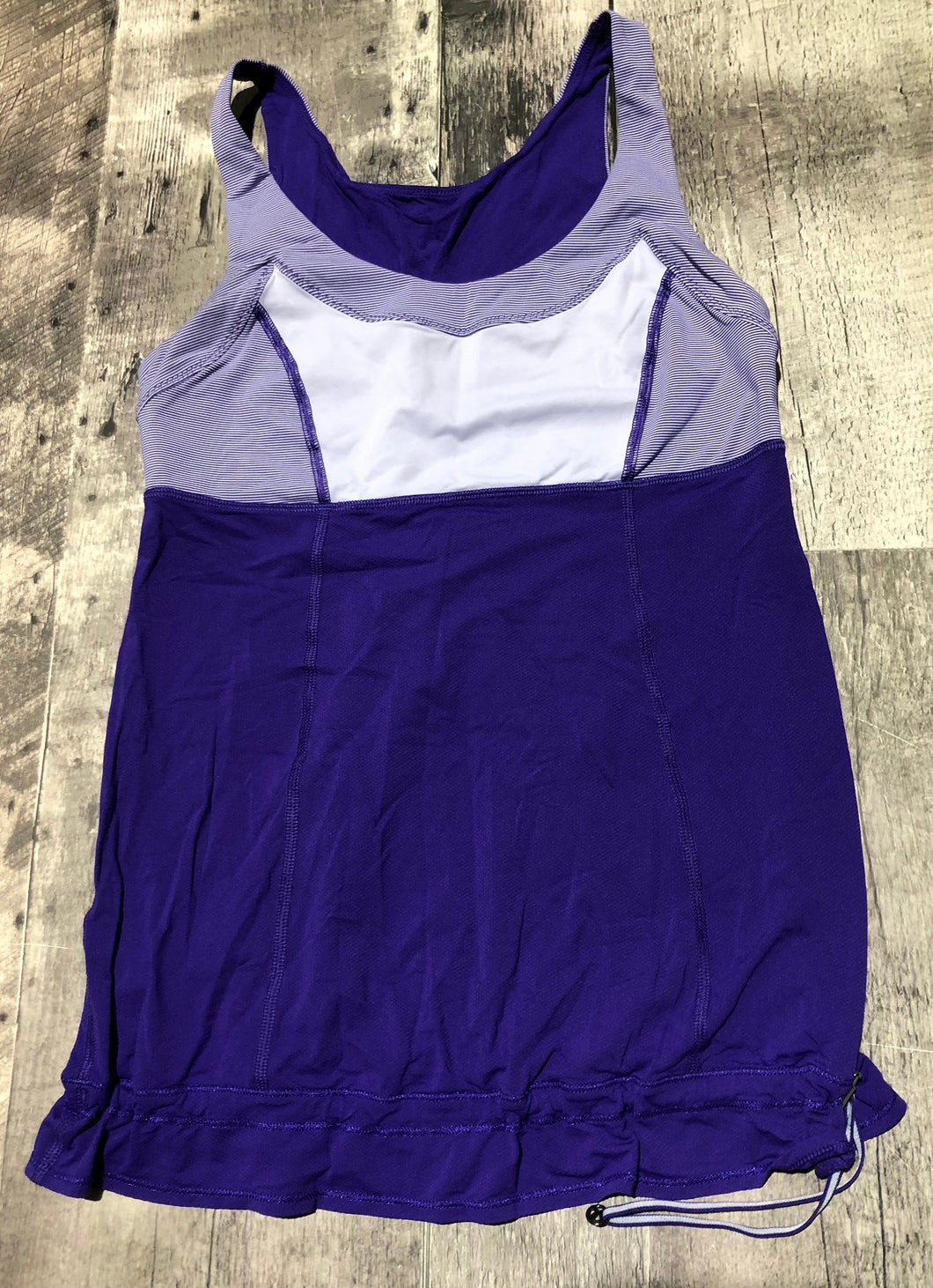 lululemon purple/light purple tank top - Hers size 6