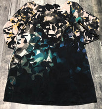 Load image into Gallery viewer, Maeve black/teal/cream dress - Hers size L
