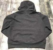 Load image into Gallery viewer, lululemon grey houndstooth zip up hoodie - His size L
