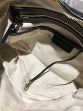 Load image into Gallery viewer, Michael Kors black/gold purse
