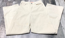 Load image into Gallery viewer, JJXX cream high rise wide leg pants - Hers size 27
