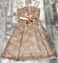 Load image into Gallery viewer, BCBG champagne/gold dress - Hers size 6
