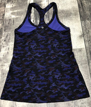 Load image into Gallery viewer, lululemon black/purple/blue tank top - Hers size approx S
