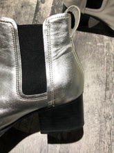 Load image into Gallery viewer, Rag &amp; Bone silver bootie - Hers size 39
