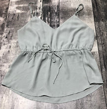 Load image into Gallery viewer, Babaton light blue grey tank top blouse - Hers size S
