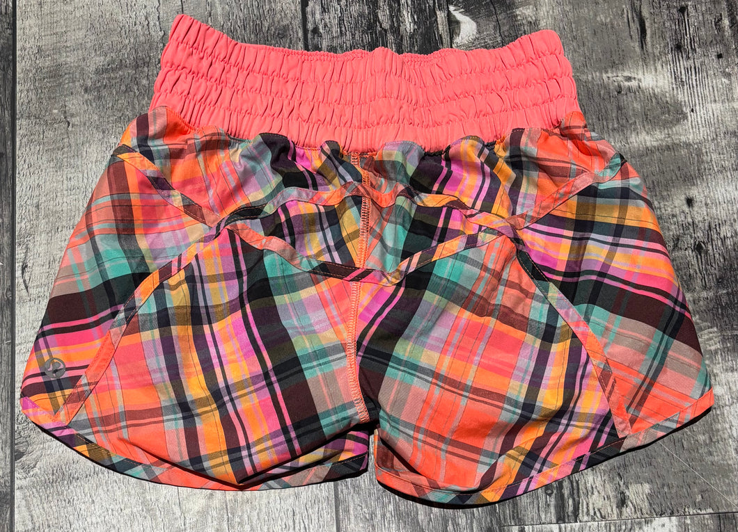 lululemon pink/blue/orange shorts - Hers size approx S