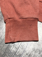 Load image into Gallery viewer, TNA orange crop zip up hoodie - Hers size L

