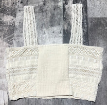 Load image into Gallery viewer, American Eagle Cream crop top - Hers size XS
