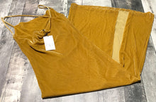 Load image into Gallery viewer, Zara mustard velvet maxi dress - Hers size S
