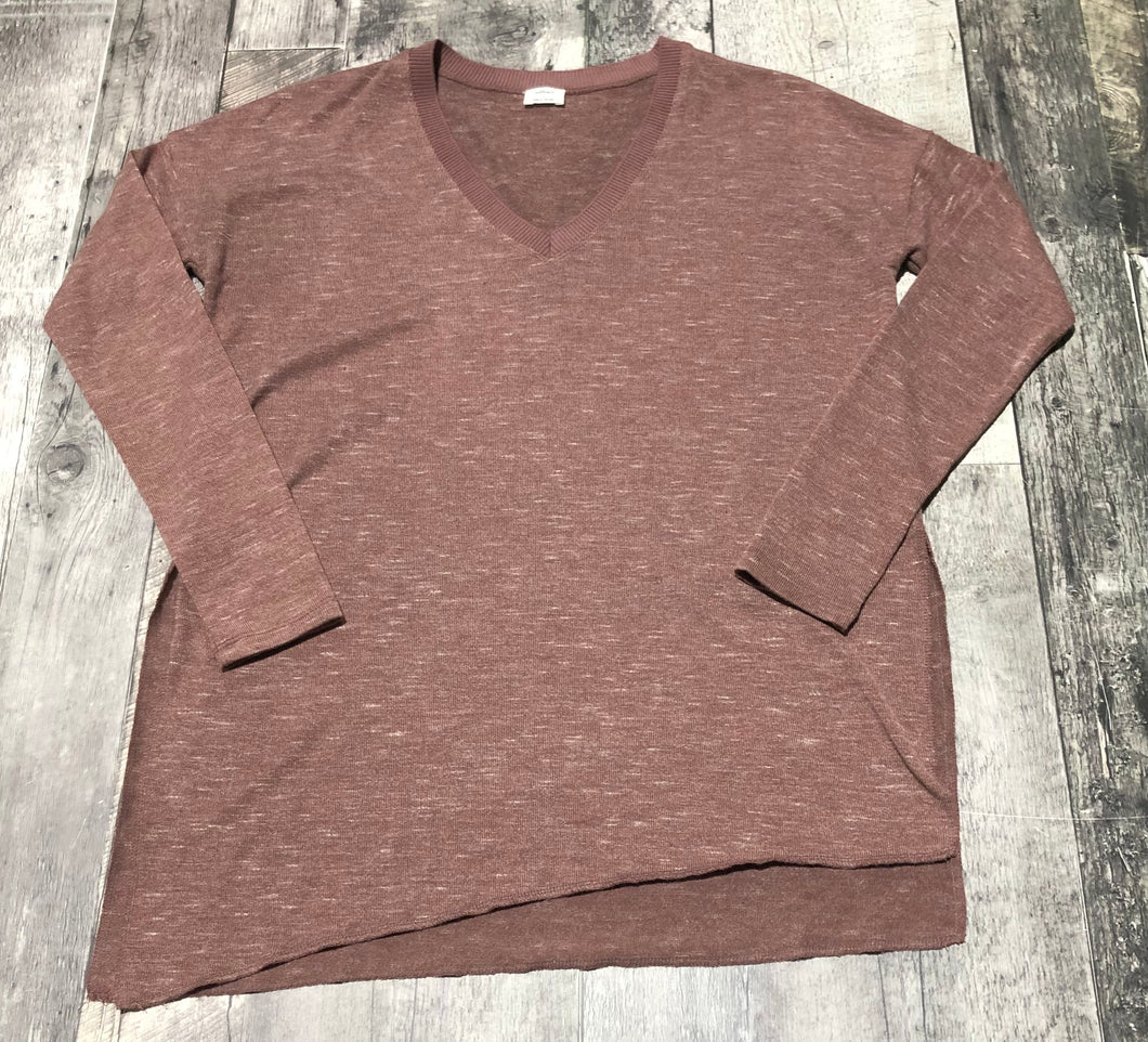 Wilfred mauve long sleeve sweater - Hers size S