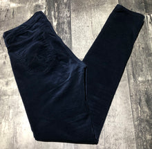 Load image into Gallery viewer, AG blue velvet low rise skinny jeans - Hers size 28
