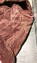 Load image into Gallery viewer, BDG mauve/cream button up light jacket - Hers size S
