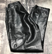 Load image into Gallery viewer, Wilfred black fake leather high rise pants - Hers size 0
