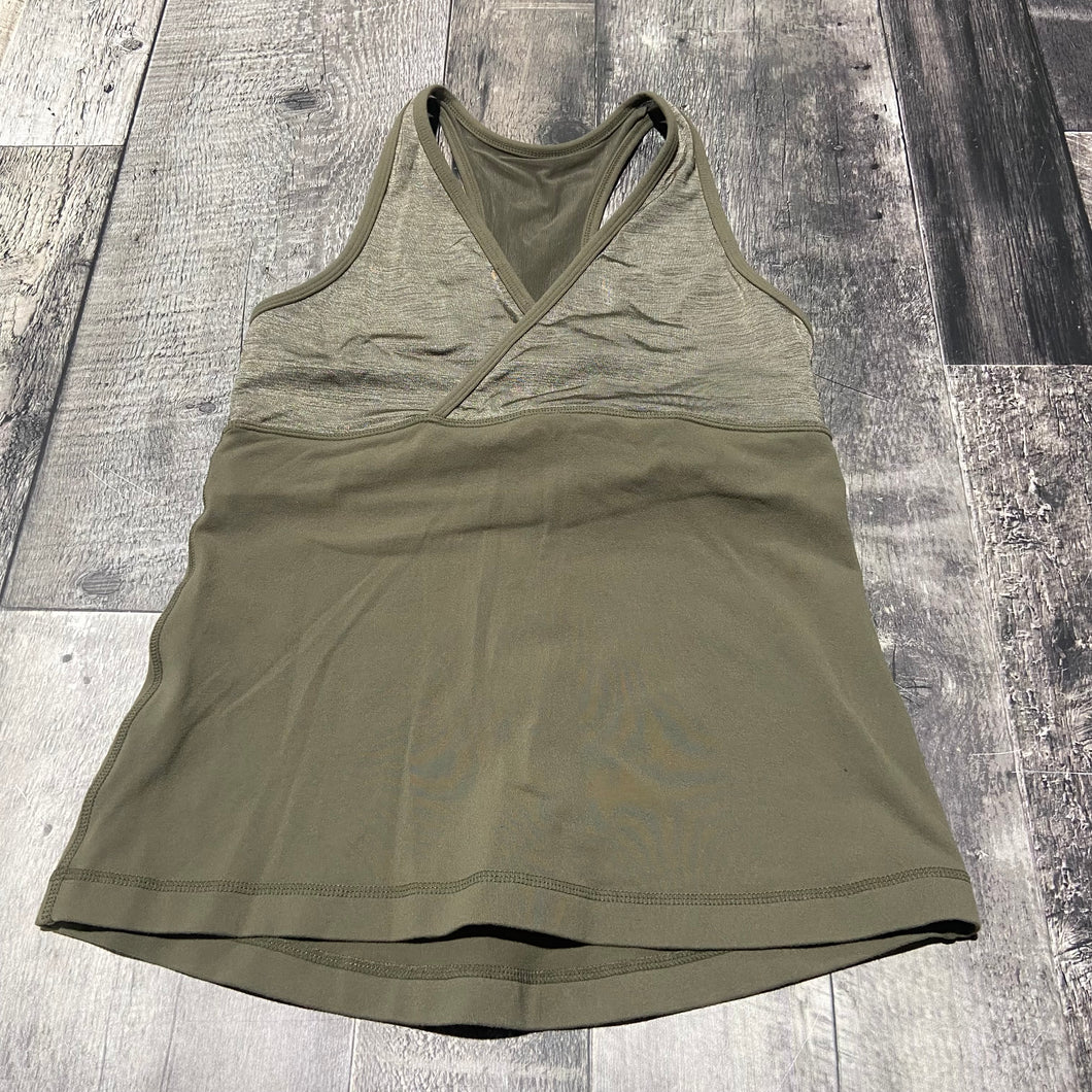 lululemon green tank top - Hers size approx S