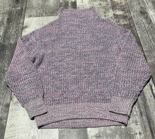 Load image into Gallery viewer, Wilfred teal/purple knit sweater - Hers size 2XS
