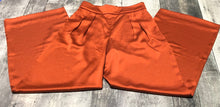 Load image into Gallery viewer, Banana Republic orange high rise wide leg pants - Hers size 0
