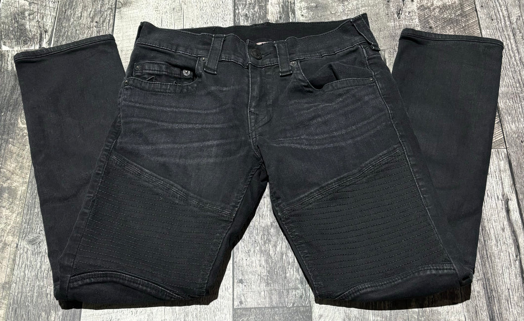 True Religion black slim jeans - His size 30