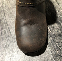 Load image into Gallery viewer, Fly Girl brown wedge boots - Hers size 38
