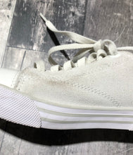 Load image into Gallery viewer, Diesel off white/blue sneakers - Hers size 7
