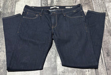 Load image into Gallery viewer, Mavi dark blue low rise skinny jeans - Hers size 32

