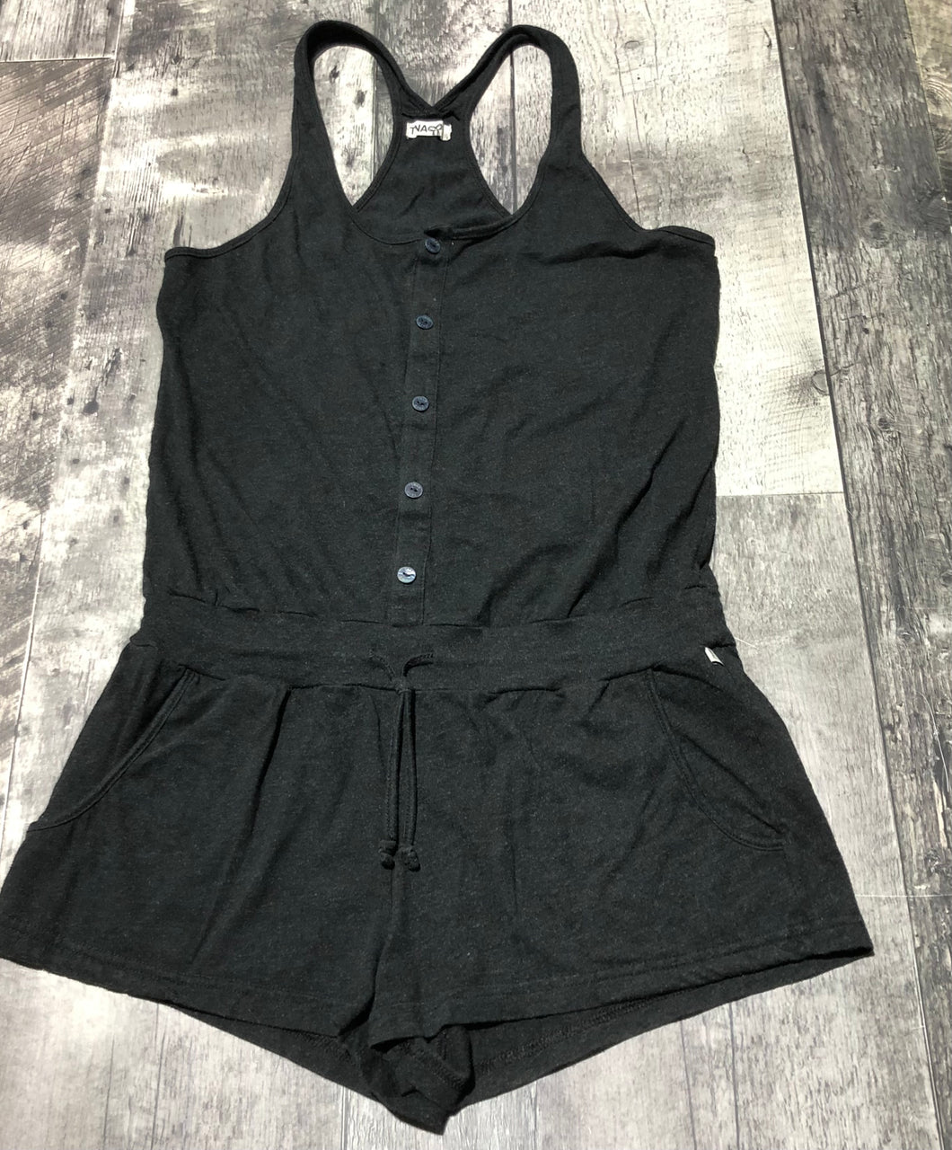 TNA black tank romper - Hers size XS