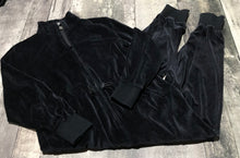 Load image into Gallery viewer, Sweaty Betty black velour jumpsuit - Hers size 8
