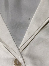 Load image into Gallery viewer, Wilfred off white satin crop button up blouse - Hers size XXS
