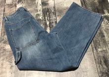 Load image into Gallery viewer, Tibi blue high rise wide leg jeans - Hers size 28
