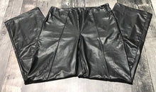 Load image into Gallery viewer, Cleo black fake leather pants - Hers size 4
