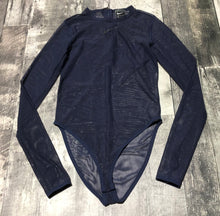 Load image into Gallery viewer, Nike navy sheer bodysuit - Hers size M
