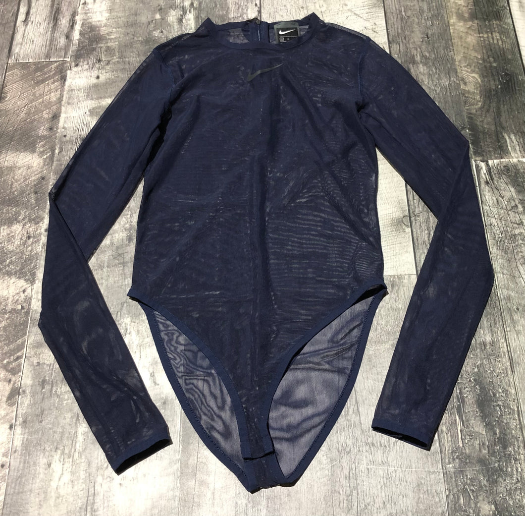 Nike navy sheer bodysuit - Hers size M