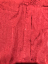 Load image into Gallery viewer, Paige red button up long sleeve blouse - Hers size M

