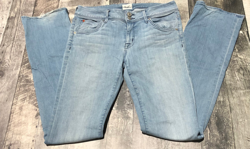Hudson light blue low rise slim boot cut jeans - Hers size 28