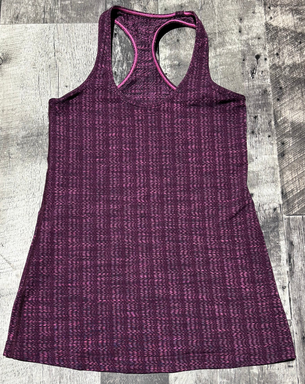 lululemon purple tank top - Hers size approx S