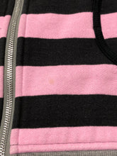 Load image into Gallery viewer, lululemon pink/black zip up hoodie - Hers size 10

