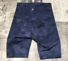 Load image into Gallery viewer, lululemon blue/light blue athletic shorts - Hers size 2
