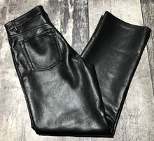 Load image into Gallery viewer, Wilfred black high rise fake leather pants - Hers size 00
