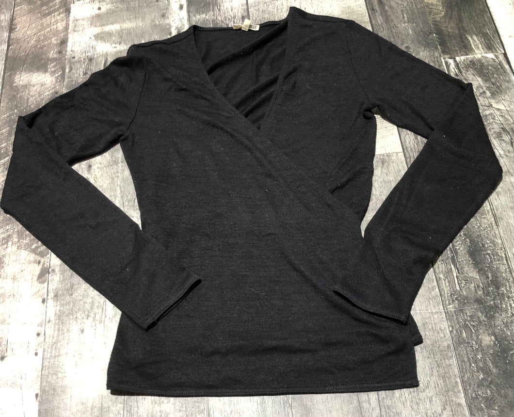 Wilfred Free black wrap long sleeve shirt - Hers size M