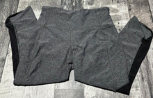 Load image into Gallery viewer, lululemon grey/black cropped leggings - Hers size approx S
