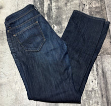 Load image into Gallery viewer, Mavi dark blue mid rise straight leg jeans - Hers size 29
