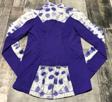 Load image into Gallery viewer, lululemon white/purple zip up light jacket - Hers size 6
