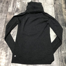 Load image into Gallery viewer, lululemon dark grey turtleneck - Hers size approx S
