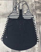 Load image into Gallery viewer, lululemon black/white tank top - Hers size approx S
