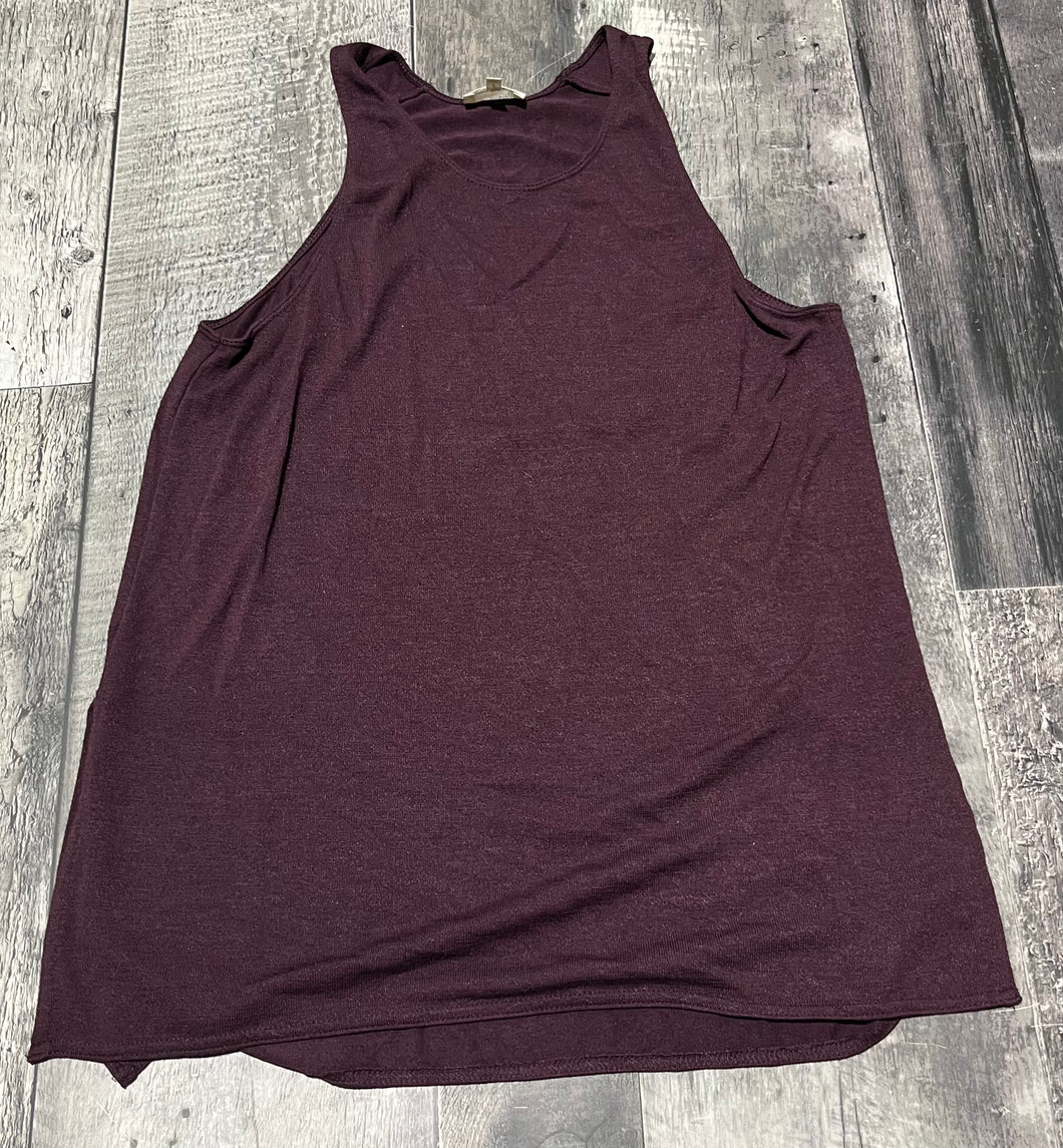 Wilfred burgundy tank top - Hers size S