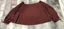 Load image into Gallery viewer, Wilfred burgundy blouse - Hers size XS
