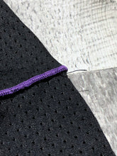 Load image into Gallery viewer, lululemon black/purple mesh mini skirt - Hers size approx S
