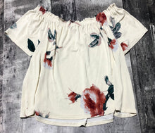 Load image into Gallery viewer, Wilfred cream/red off the shoulder blouse - Hers size S
