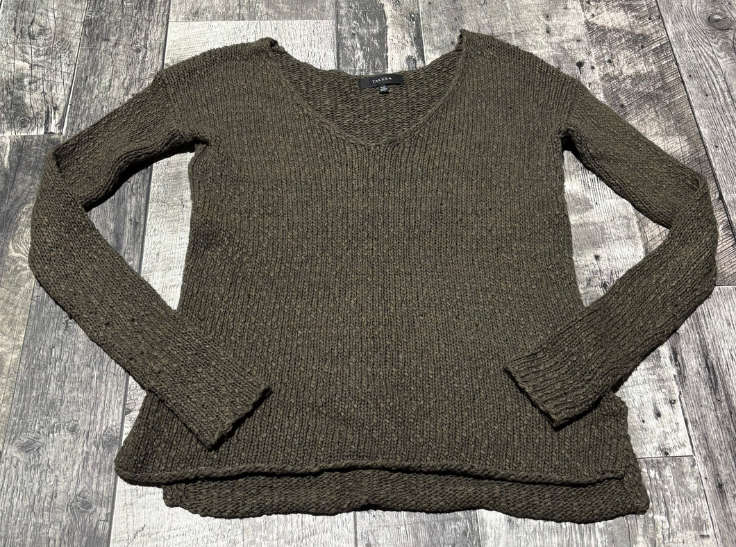 Talula dark green knit sweater - Hers size XXS