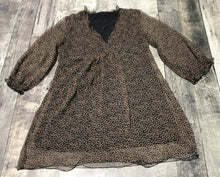 Load image into Gallery viewer, Zara black/brown sheer dress - Hers size S

