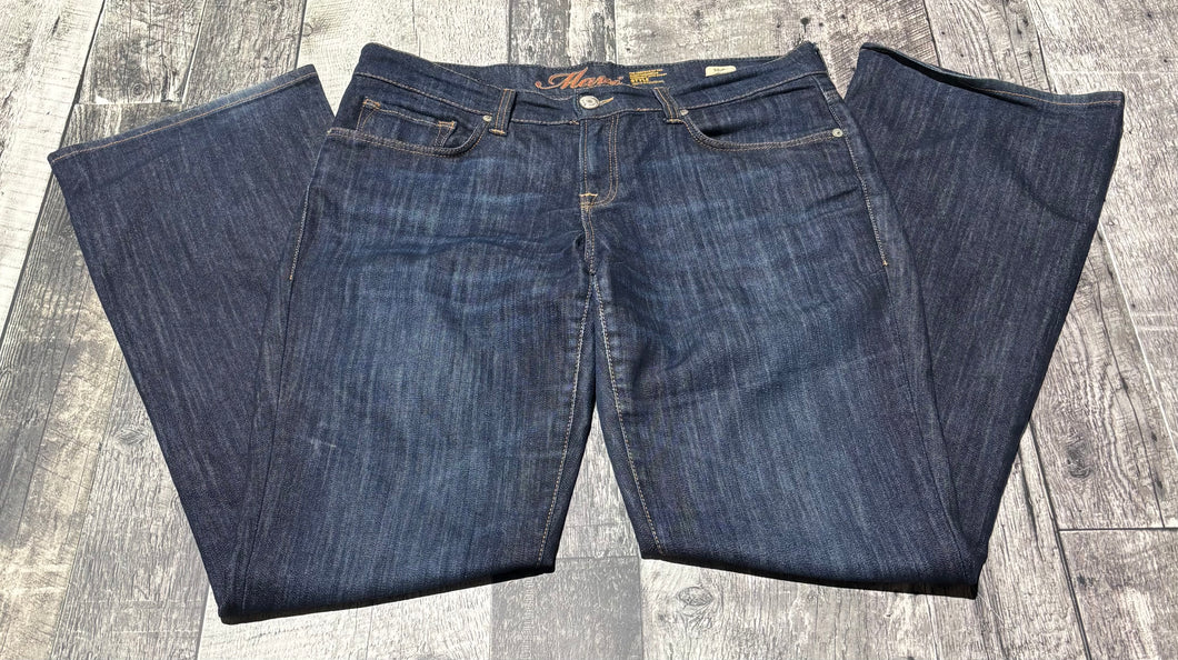 Mavi dark blue mid rise flare jeans - Hers size 30